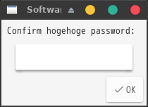 「GhostBSD 21.11.24 XFCE」-「認証」
