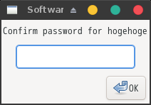 「GhostBSD 24.01.1 XFCE」-「認証」