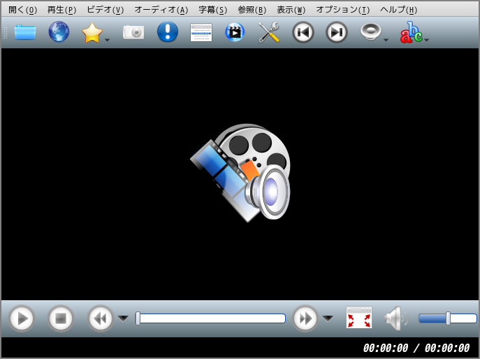 「bspwm FreeBSD 13.2」-「SMPlayer」「起動直後」