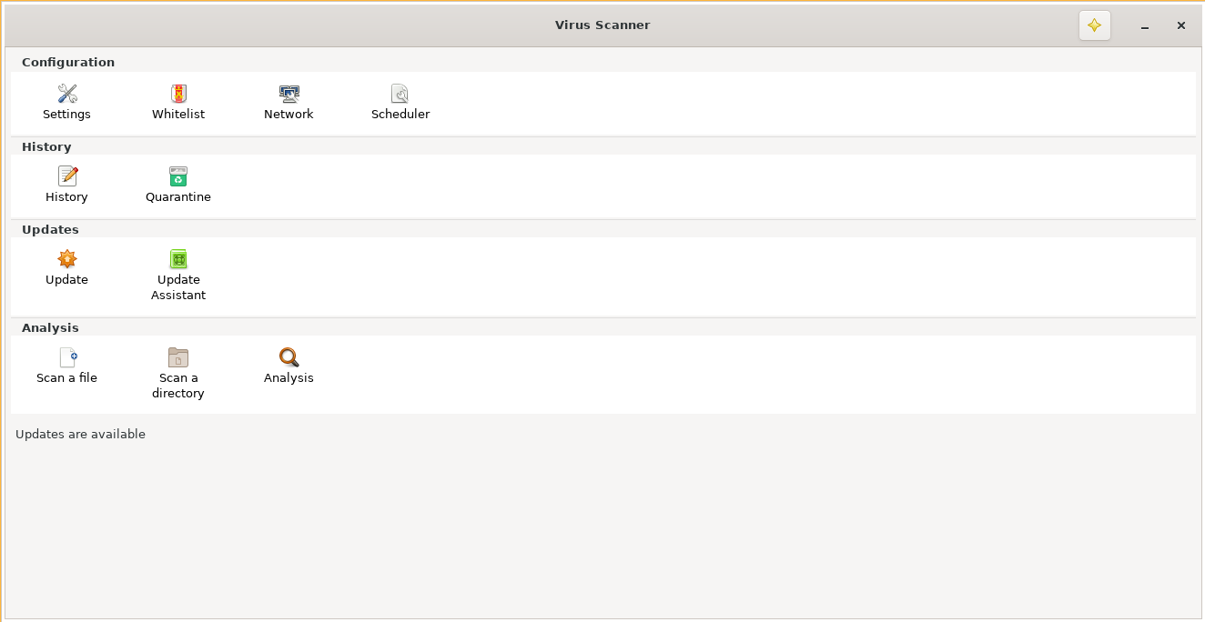 「leftwm FreeBSD 12.4」-「ClamTk」「起動直後」