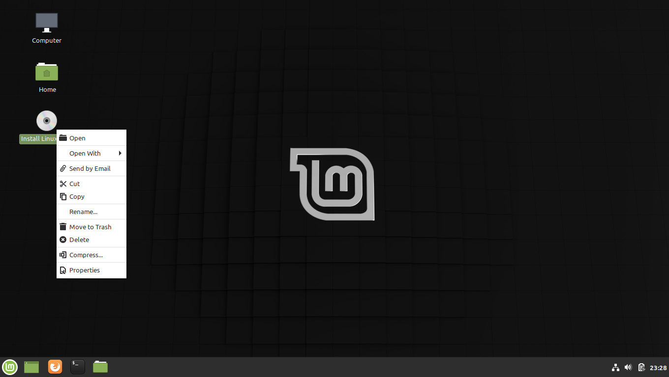 「Mint 19.3」-「インストール」「」