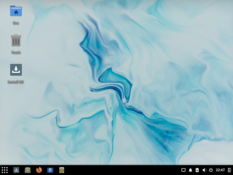「Solus 4.2 BUDGIE」-「インストール」「Launch Install OS」