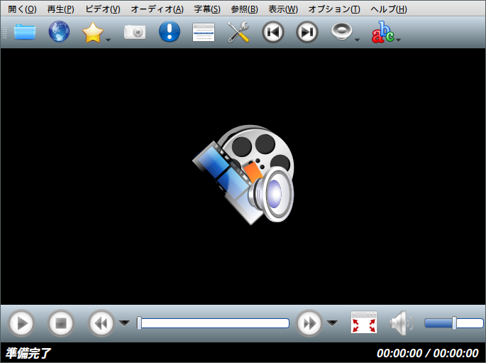 「Manjaro 24.0 i3wm」-「SMPlayer」「起動直後」