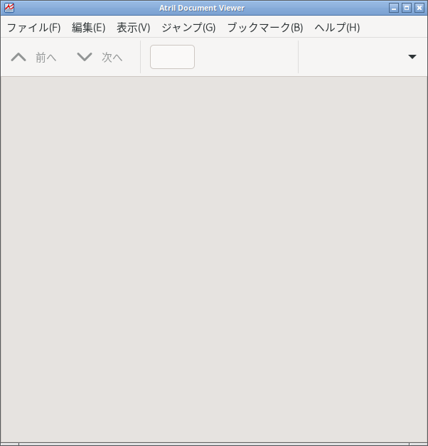 「EndeavourOS 2024.06.25」-「Atril」「起動直後」