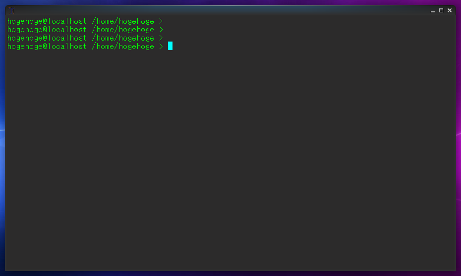 クリックでオリジナルのサイズで開きます 「PCLinuxOS 201909」-「xterm」「設定をすべてコメントアウト」