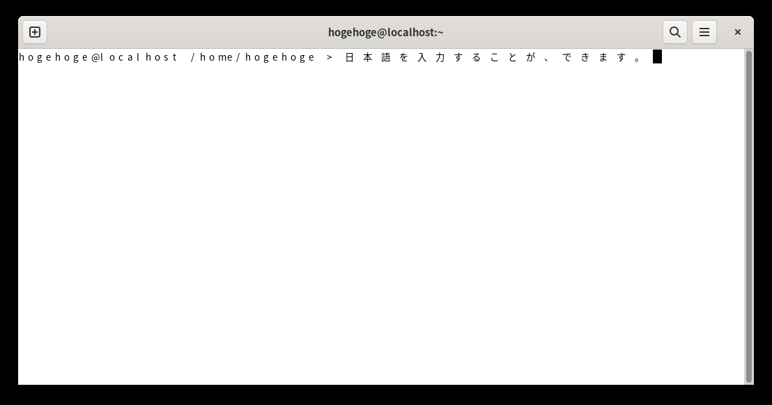 クリックでオリジナルのサイズで開きます 「Mageia 09 MATE」-「日本語入力確認」