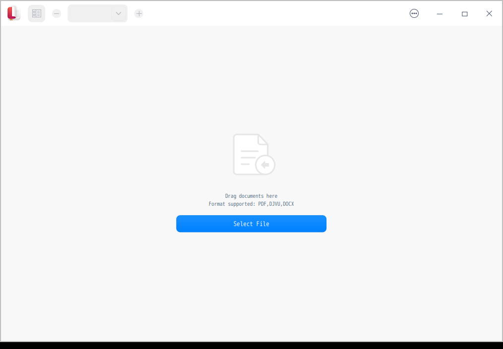 「deepin 20.9 LXDE」-「deepin-reader」「起動直後」