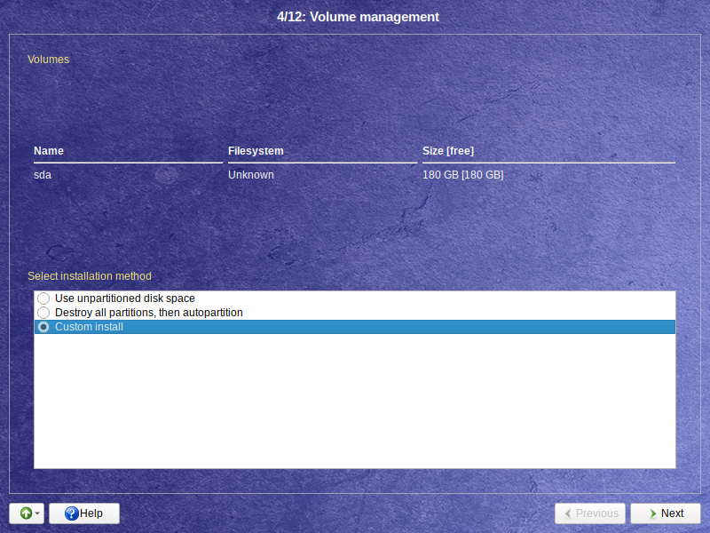 「ALT Linux  9.1」-「Volume management」