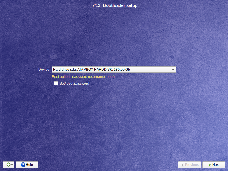 「ALT Linux  9.1」-「Bootloader setup」