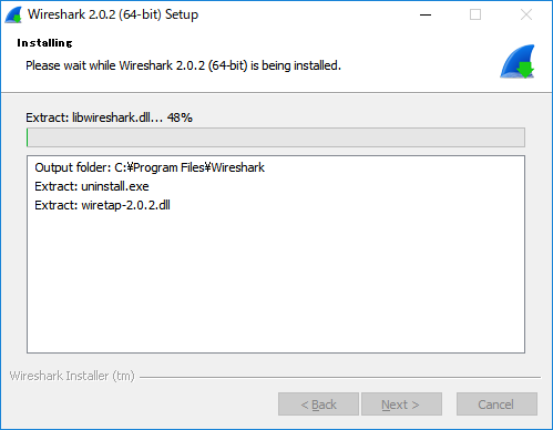 「Wireshark」-「Installing」