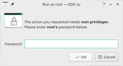 「VirtualBox Guest Additions」「Manjaro 18.0 KDE」-「認証」