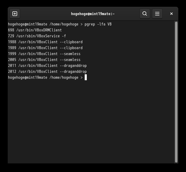 「VirtualBox Guest Additions」「Fedora 35 GNOME」-「動作確認」