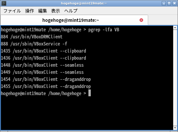 「VirtualBox Guest Additions」「Fedora 35 LXQt」-「動作確認」