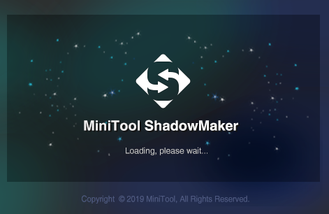 MiniTool ShadowMaker Free - 3.1 -「起動時の設定」→「起動中」