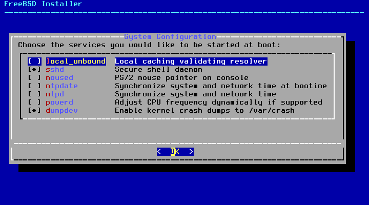 「FreeBSD 13.5 RELEASE」-「サービス」