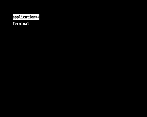 「cwm FreeBSD 13.0」-「メニュー」