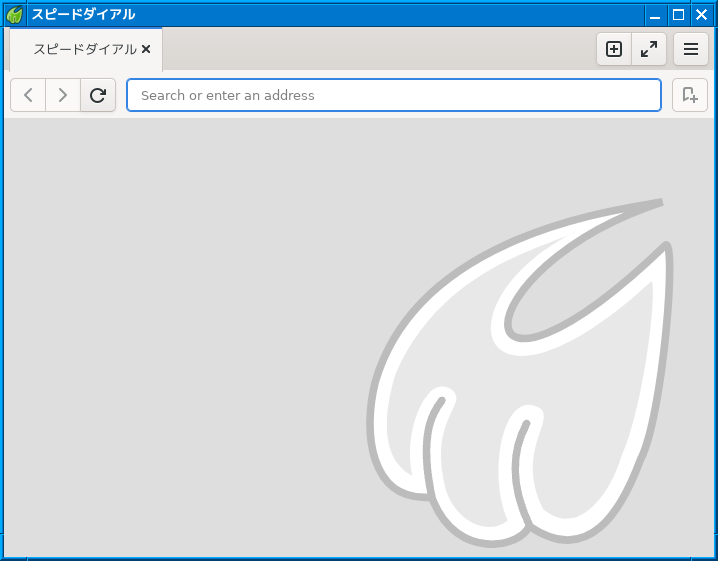 「JWM FreeBSD 14.5」-「Midori」「起動直後」