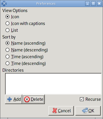 「nitrogen」-「Preferences」