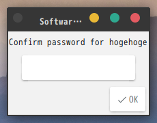 「GhostBSD 24.04.1 MATE」-「認証」
