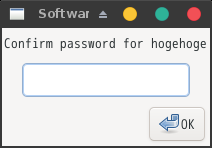 「GhostBSD 24.10.1 XFCE」-「認証」