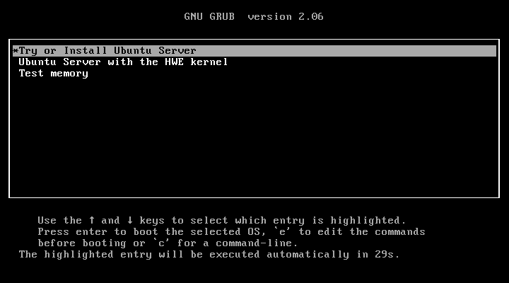 「Ubuntu 22.04 Server」-「boot」