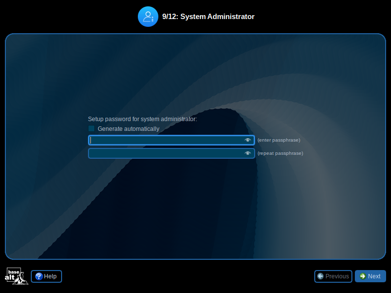 「ALT Linux  10.0」-「System Administrator」