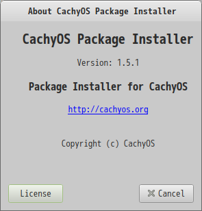 「CachyOS 251129 MATE」-「Pamac」「バージョン情報」
