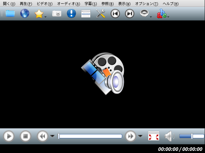 「Alpine Linux 3.23.3 cwm」-「SMPlayer」「起動直後」