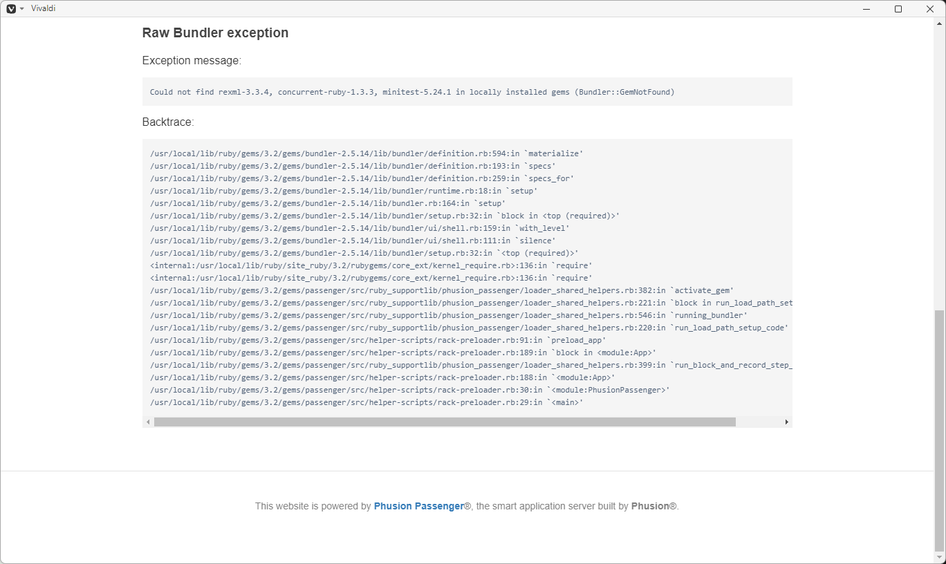 クリックでオリジナルのサイズで開きます 「Redmine」-「エラー下」