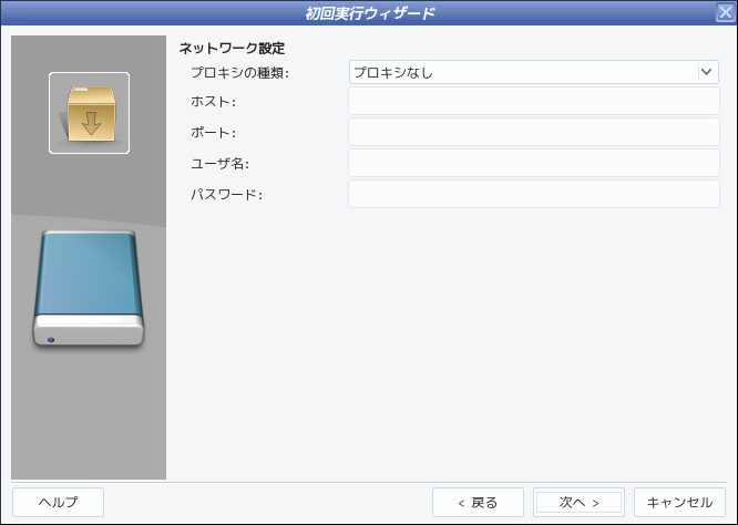「wine」「antiX 21」-「初回実行ウィザード」「ネットワーク設定」
