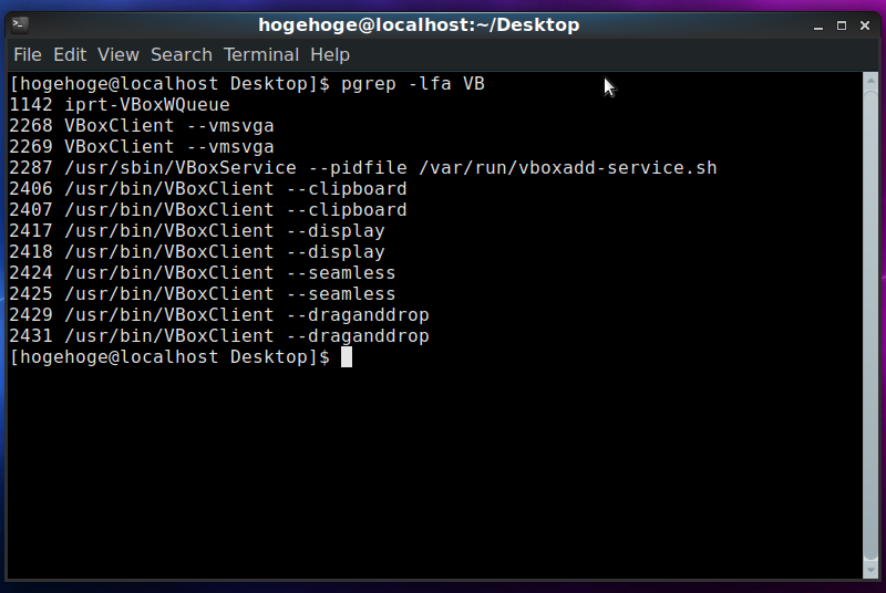 「VirtualBox Guest Additions」「PCLinuxOS 201906 MATE」-「動作確認」