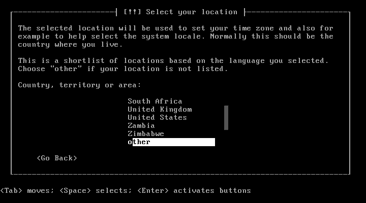 「bhyve」-「Ubuntu 24.04」「Keyboard configration」