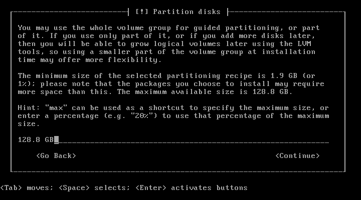 「bhyve」-「Ubuntu 24.04」「ログイン画面」